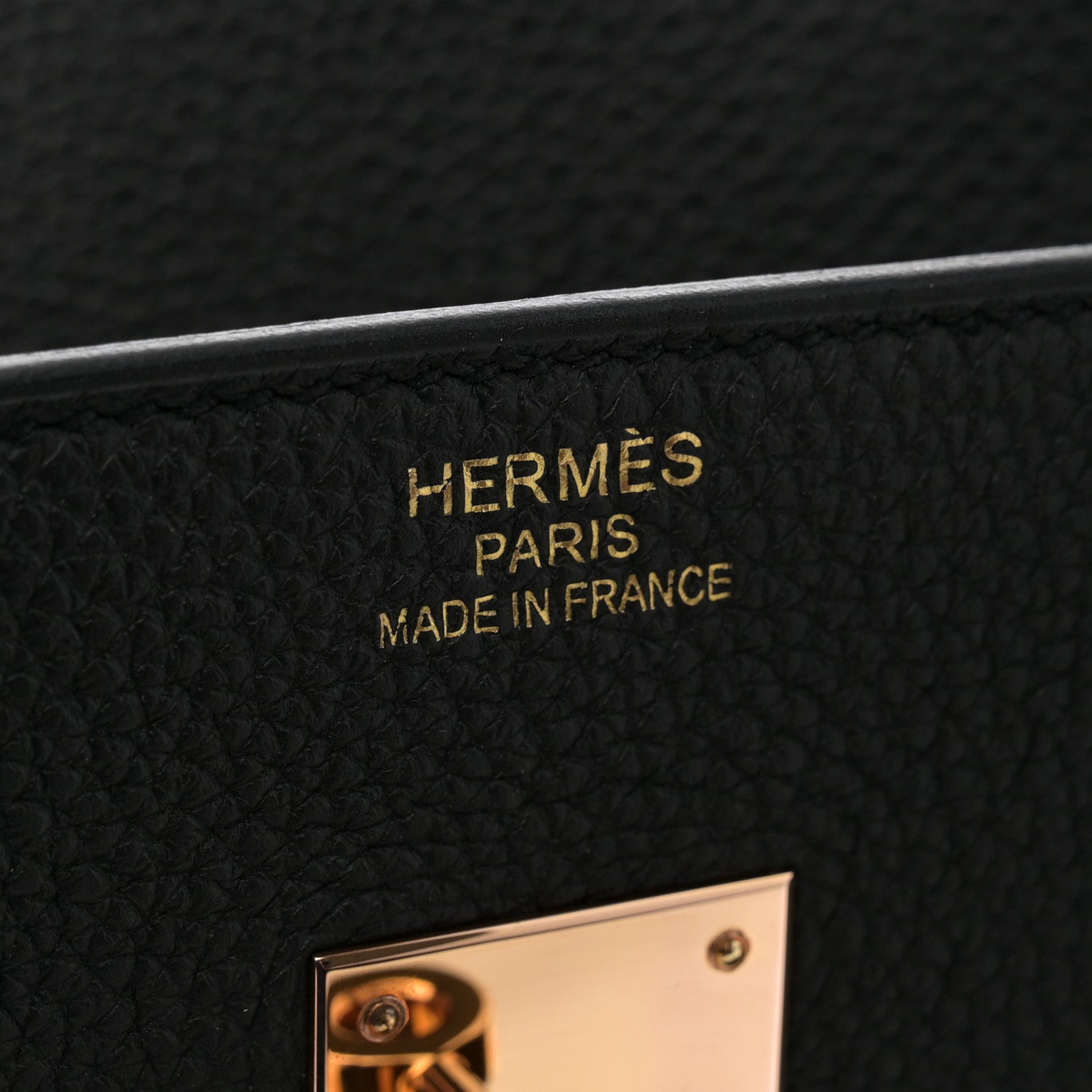Hermes Togo Birkin 35 Black 6 of 11