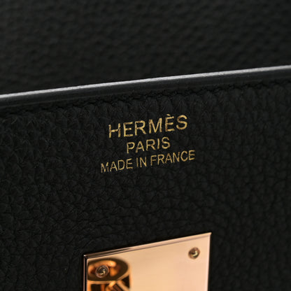 Hermes Togo Birkin 35 Black 6 of 11