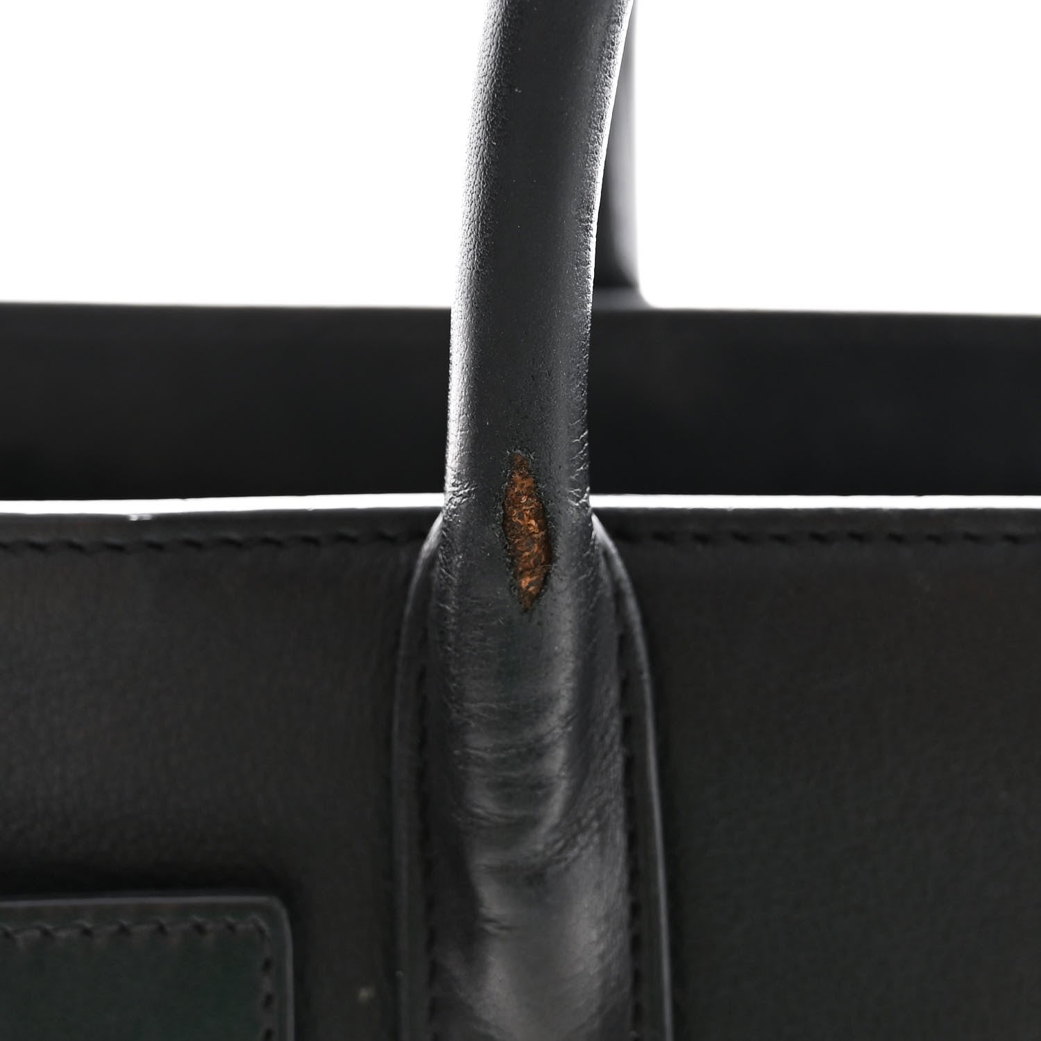 Saint Laurent Calfskin Nano Sac De Jour Black 12 of 18