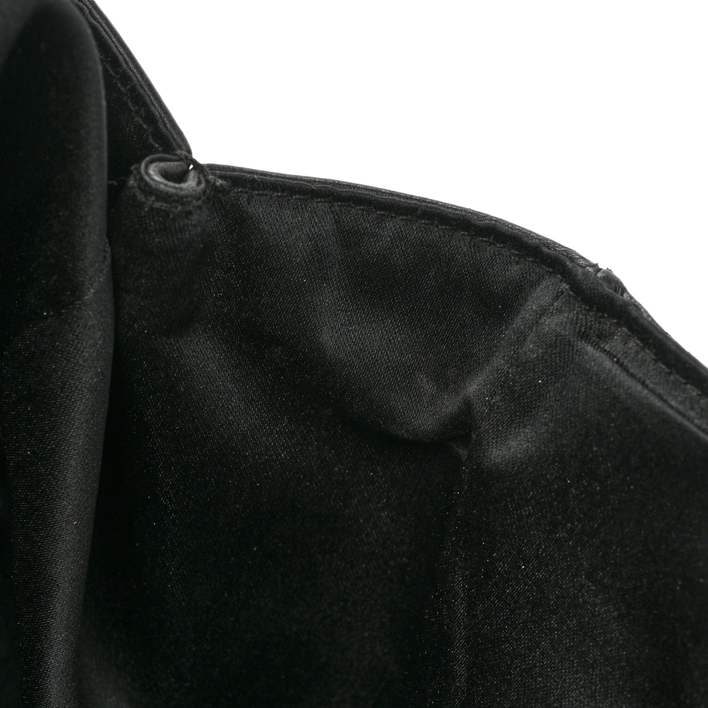 Lambskin Quilted Maxi Flap Black