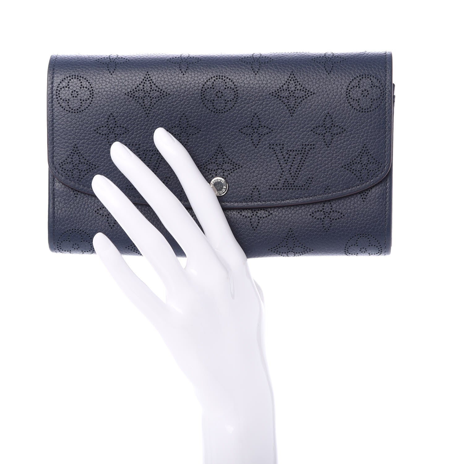 Louis Vuitton Mahina Iris Wallet NM Marine 2 of 6