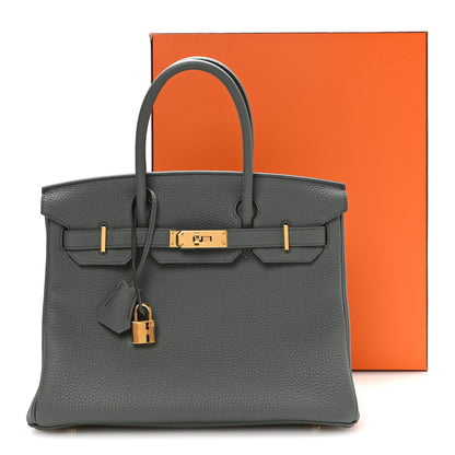 Hermes Togo Birkin 30 Vert Amande 11 of 11