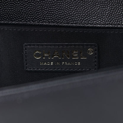 Chanel Caviar Quilted Medium Boy Flap Black 5 of 8