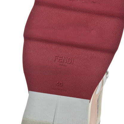 Fendi Technical Mesh Lycra FFreedom Patchwork Sneakers 40 Mosaico 8 of 19