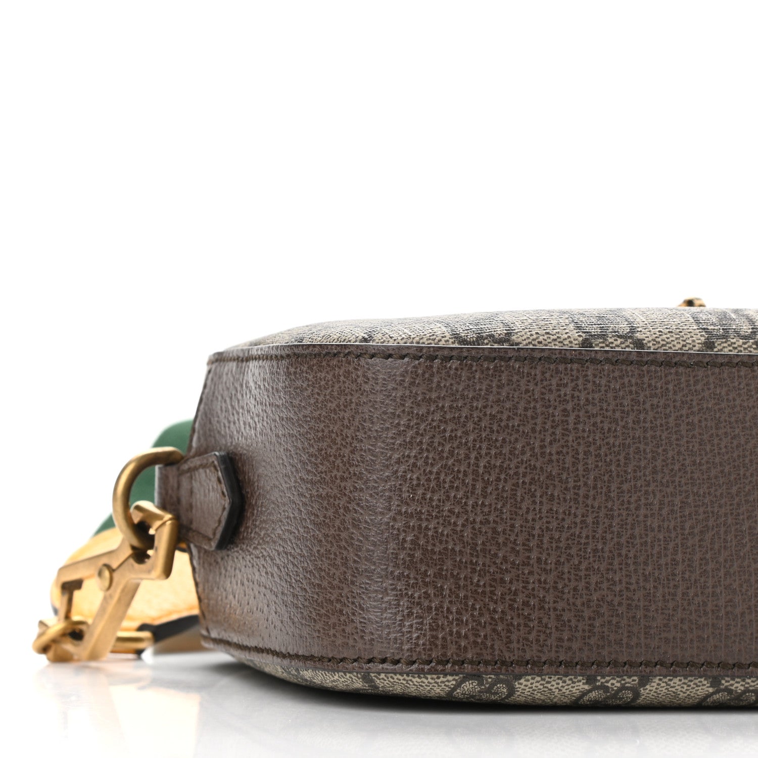 Gucci GG Supreme Monogram Web Neo Vintage Shoulder Bag Beige New Acero Crop 9 of 10