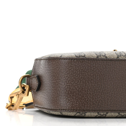 Gucci GG Supreme Monogram Web Neo Vintage Shoulder Bag Beige New Acero Crop 9 of 10