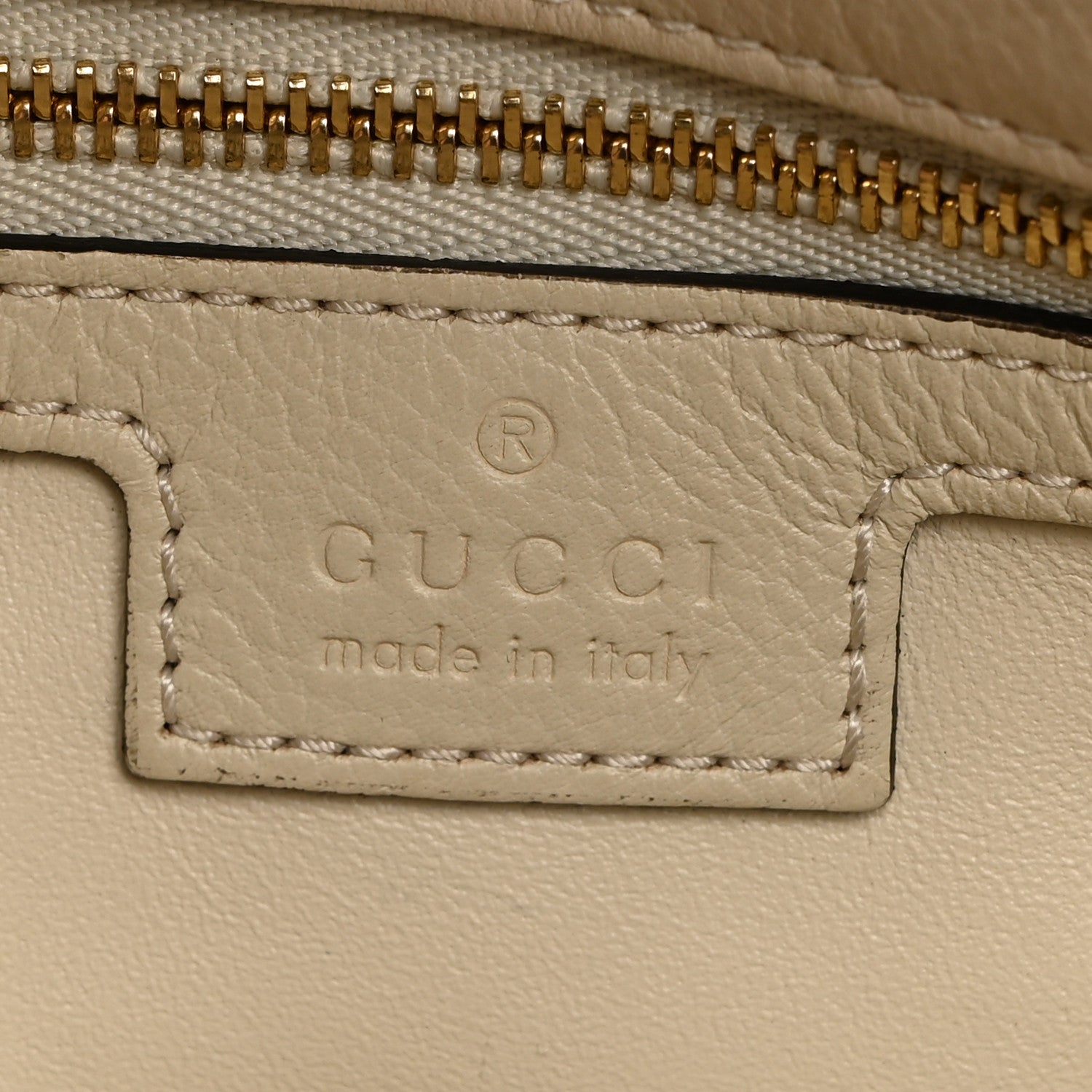 Gucci Roxy Calfskin Blondie Chain Shoulder Flap Bag Mystic White 6 of 11