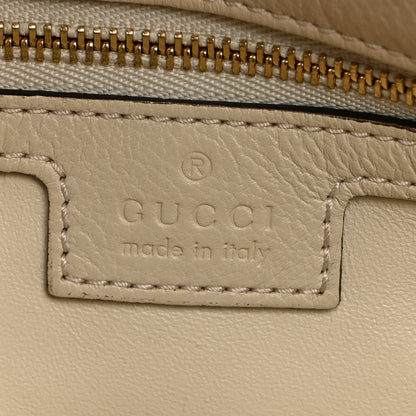Gucci Roxy Calfskin Blondie Chain Shoulder Flap Bag Mystic White 6 of 11