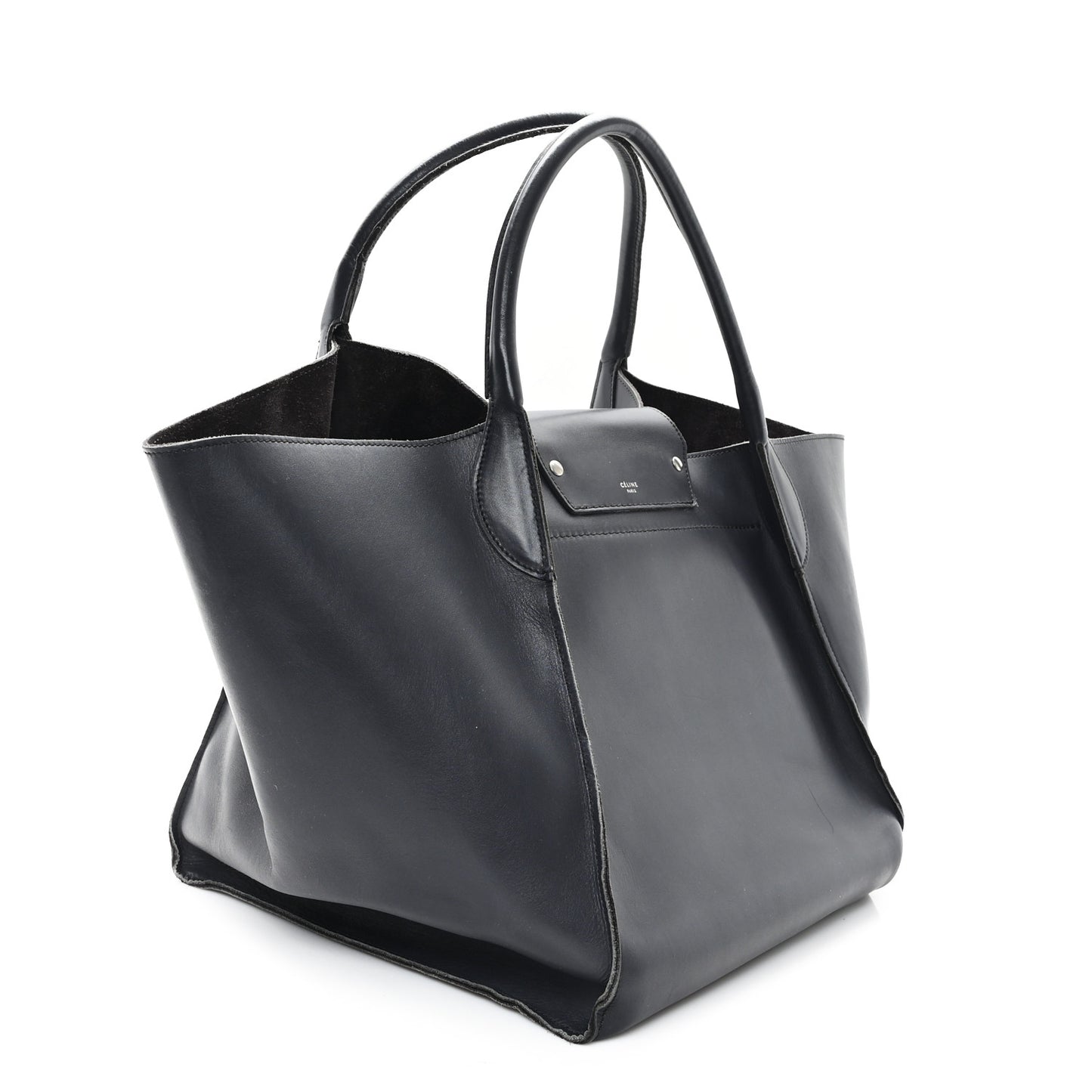 Smooth Calfskin Medium Big Bag Liquorice