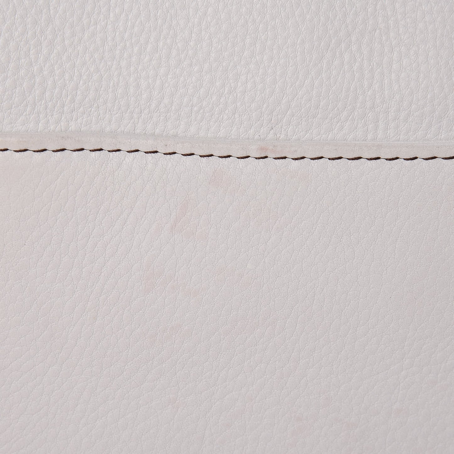 Calfskin Saddle Bag White