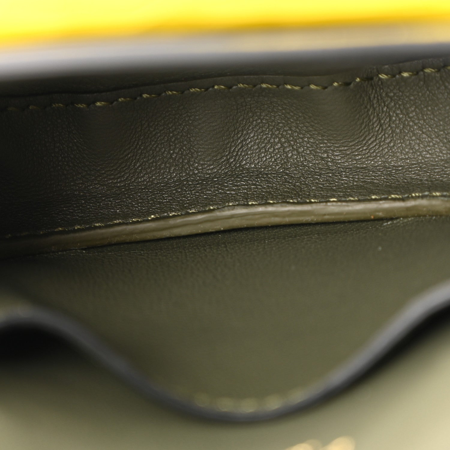Burberry Alligator Bridle Micro Satchel Lime 11 of 34