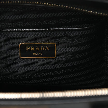 Prada Saffiano Medium Galleria Double Zip Tote Black 8 of 18
