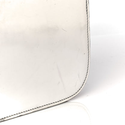 Celine Mirror Box Calfskin Medium Classic Box Flap Bag Silver 21 of 24