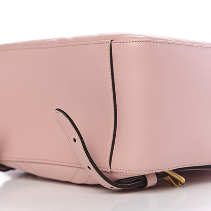 Gucci Calfskin Matelasse GG Marmont Dome Backpack Perfect Pink 8 of 9