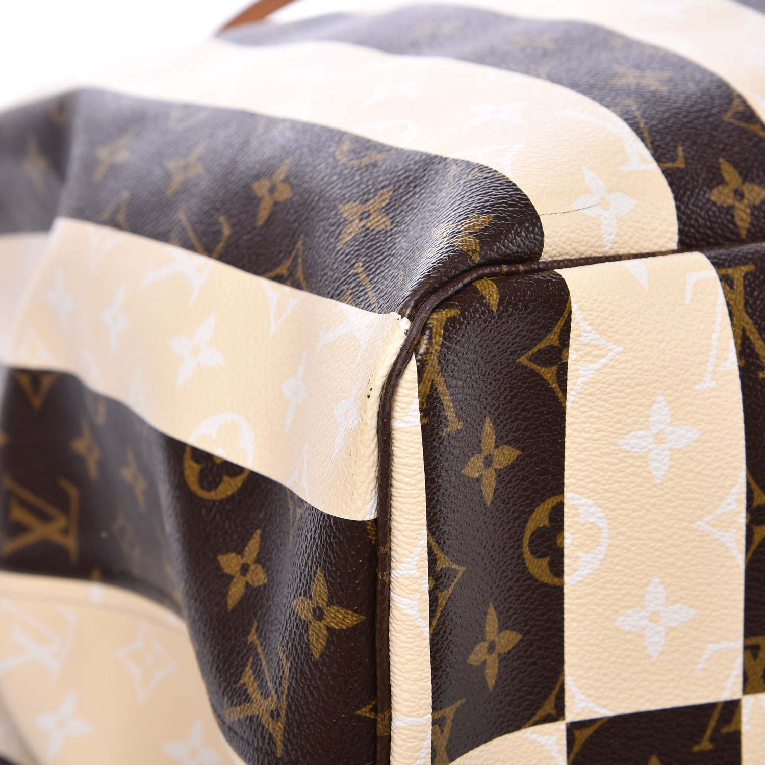 Louis Vuitton Monogram Rayures Neverfull XL 11 of 12