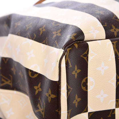 Louis Vuitton Monogram Rayures Neverfull XL 11 of 12