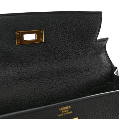Hermes Togo Kelly Retourne 28 Black 11 of 11