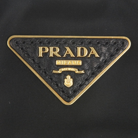 Tessuto Vitello Leather Tote Black