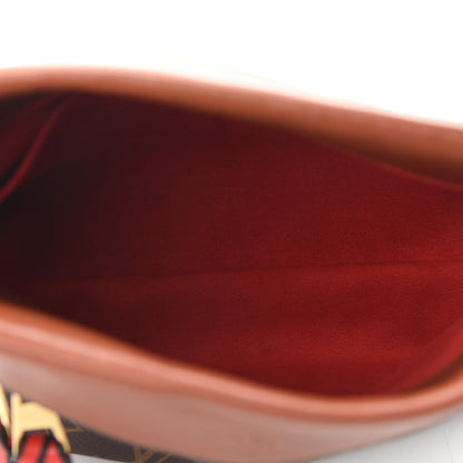 Louis Vuitton Monogram Tuileries Besace Caramel Rouge 5 of 9