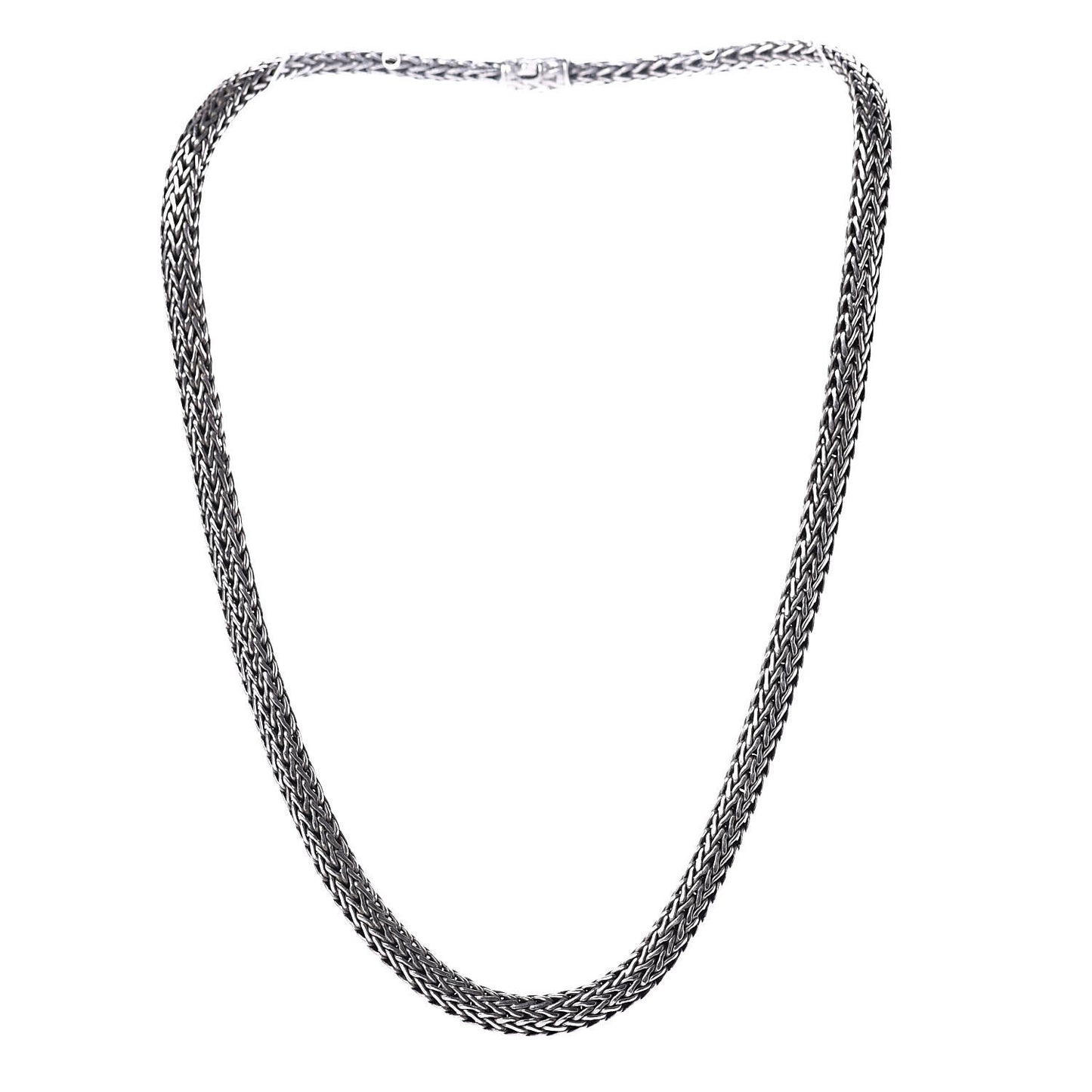 Sterling Silver 7.5mm Classic Chain Necklace