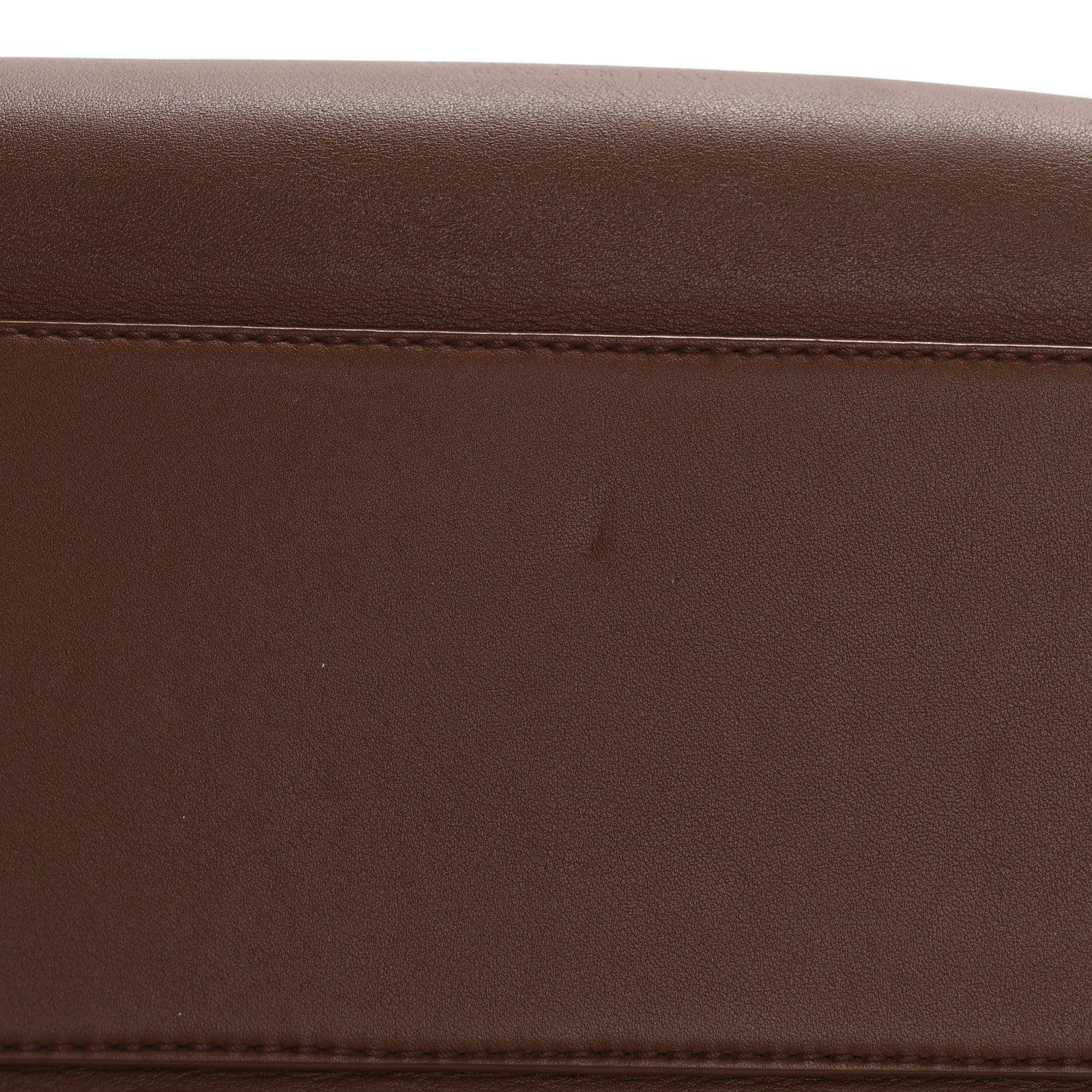 Bottega Veneta Silky Calfskin Medium Andiamo Shoulder Bag Sapele Redstone 11 of 11
