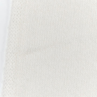 Chanel Cashmere Blend CC Logo Stole White 6 of 7