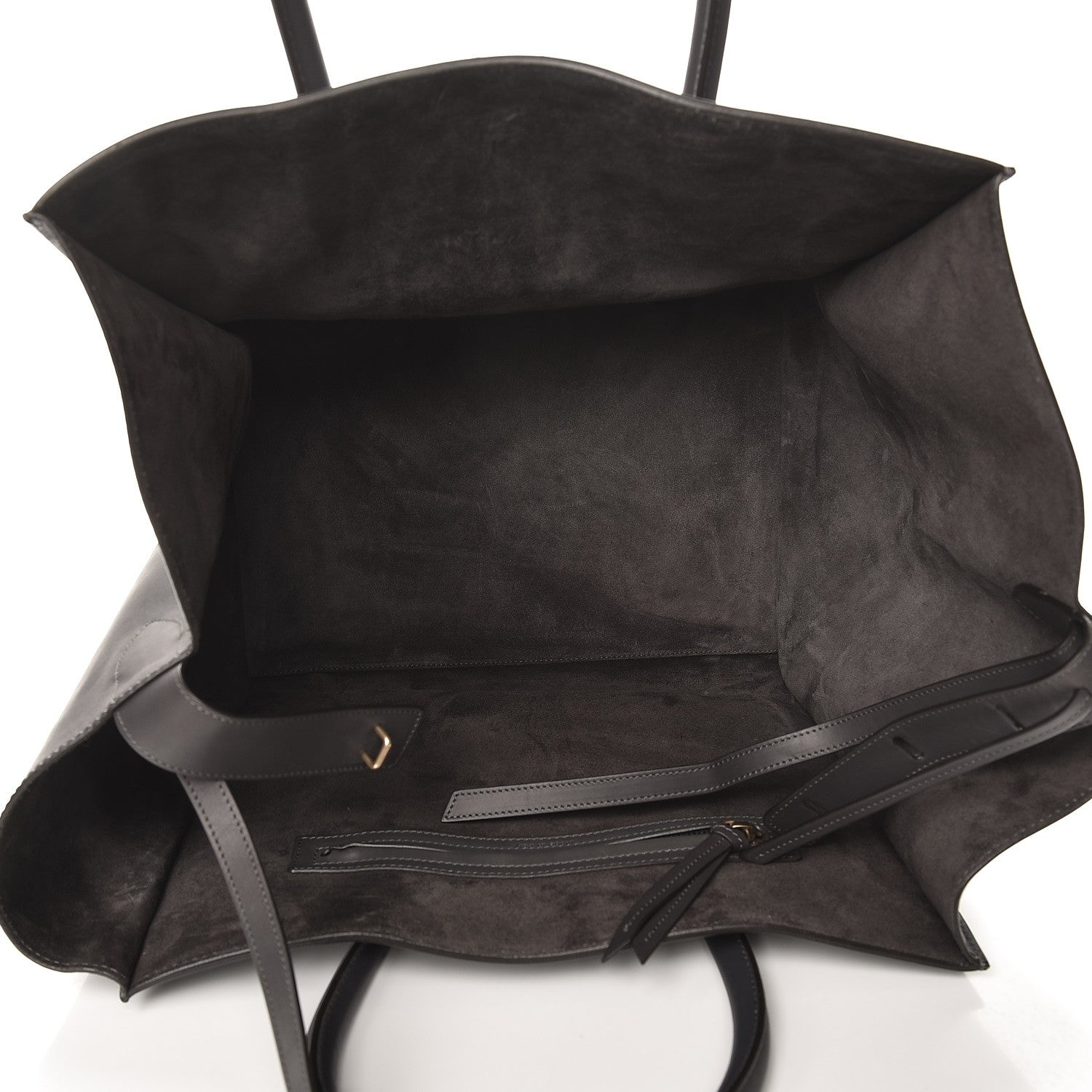 Celine Natural Calfskin Large Phantom Luggage Grey 5 of 10
