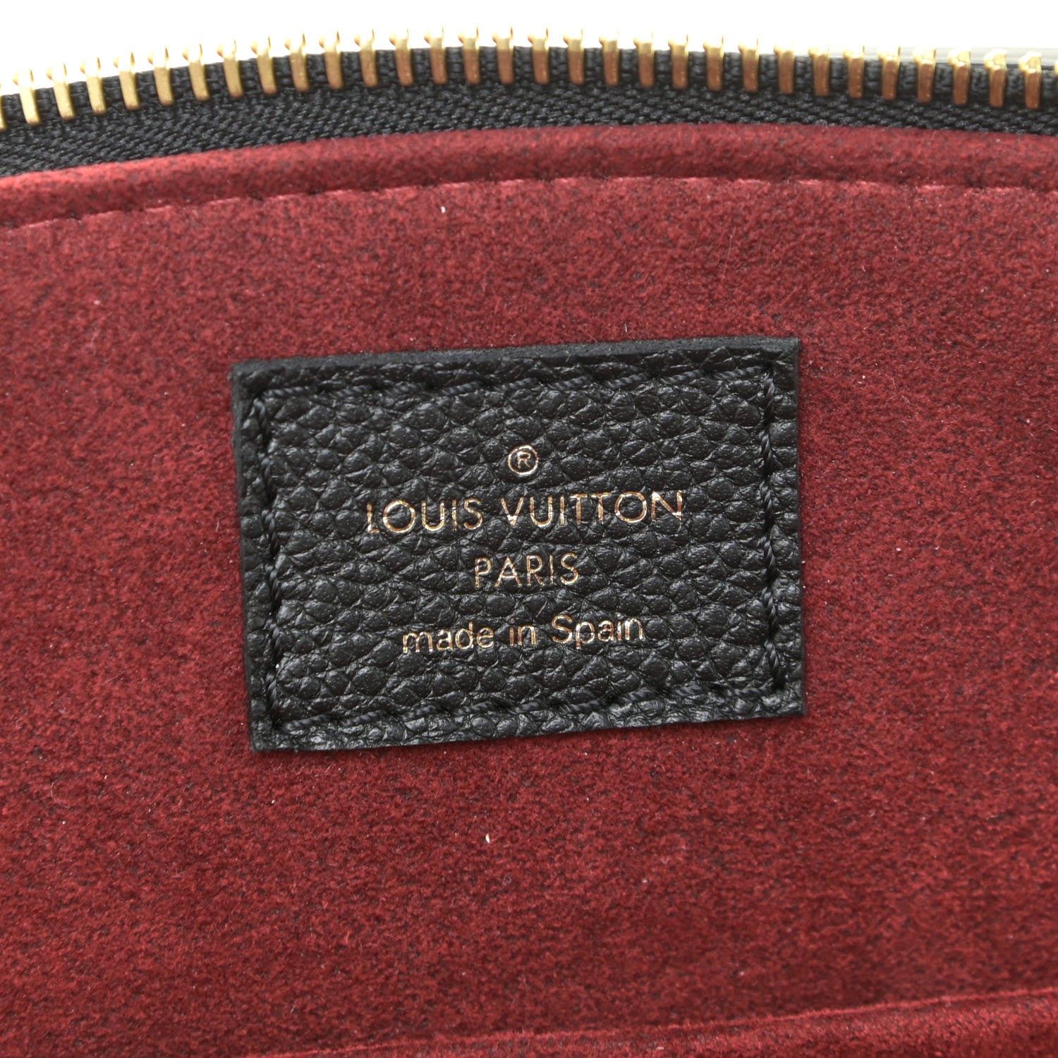 Louis Vuitton Empreinte Monogram Giant Petit Palais Black 6 of 12