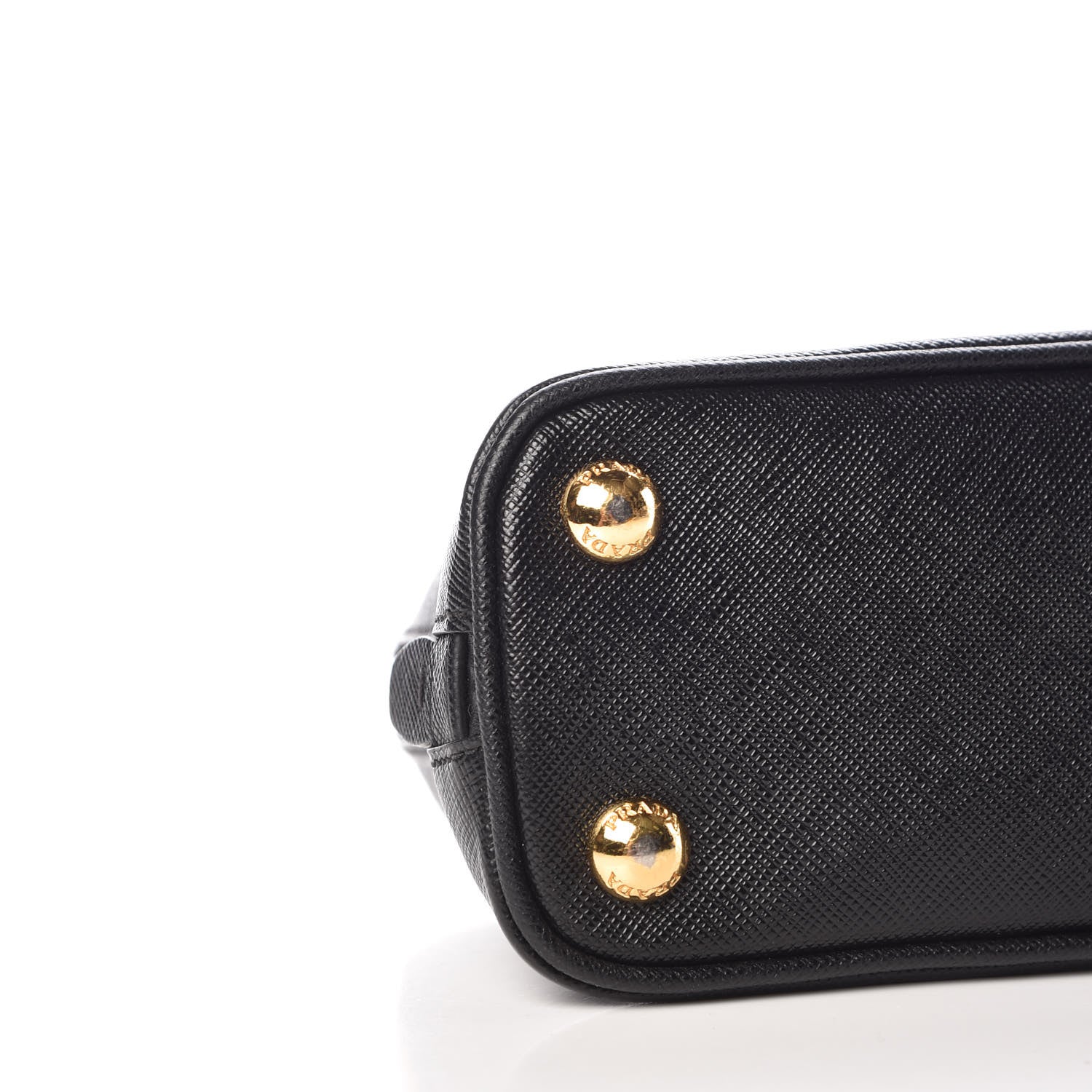 Prada Saffiano Lux Mini Promenade Tote Black 8 of 9