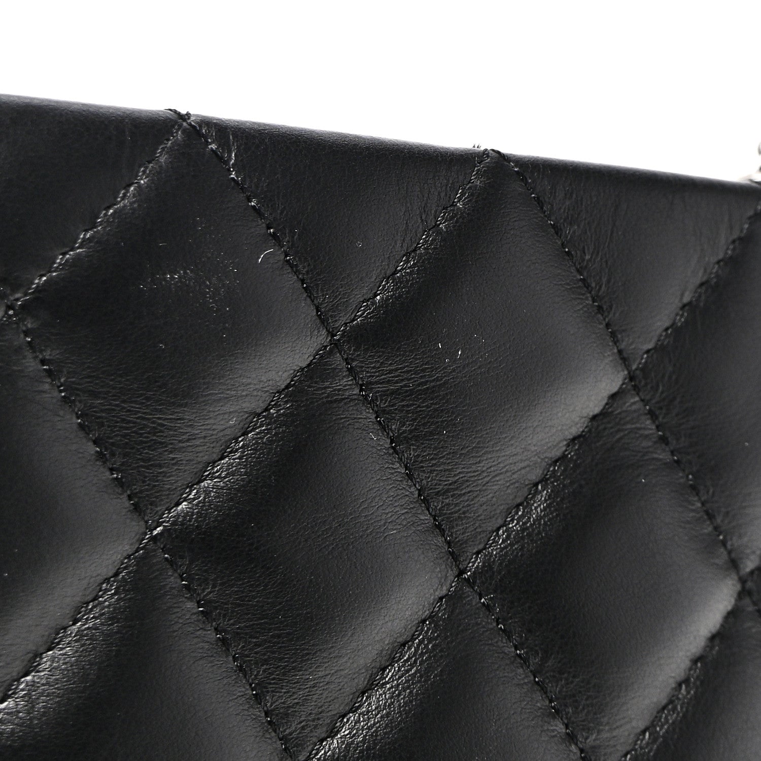 Chanel Lambskin Quilted Crossbody Bag Black 11 of 12