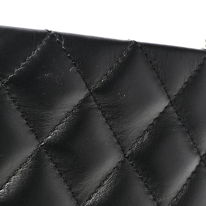 Chanel Lambskin Quilted Crossbody Bag Black 11 of 12