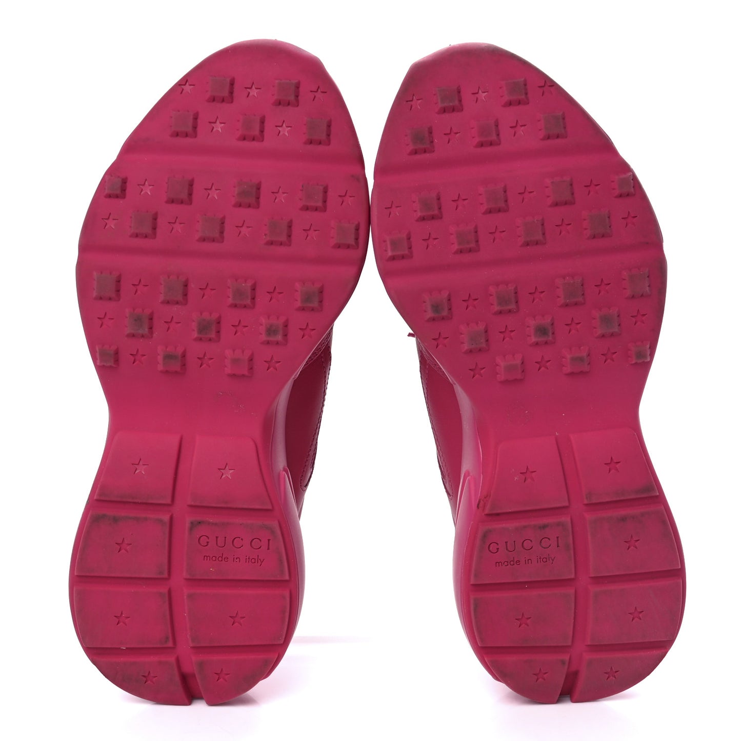 Calfskin Logo Womens Rhyton Sneakers 39 Box Pink