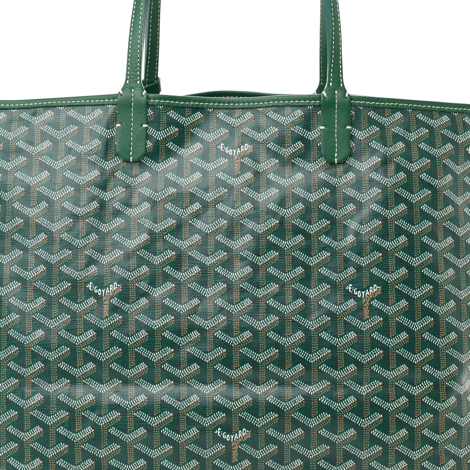 Goyard Goyardine Saint Louis PM Green 9 of 11