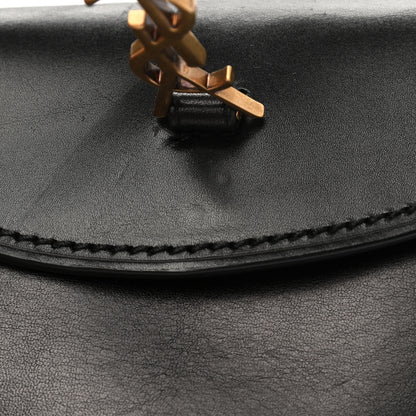 Saint Laurent Smooth Calfskin Mini Classic Monogram Kaia Belt Black 9 of 12