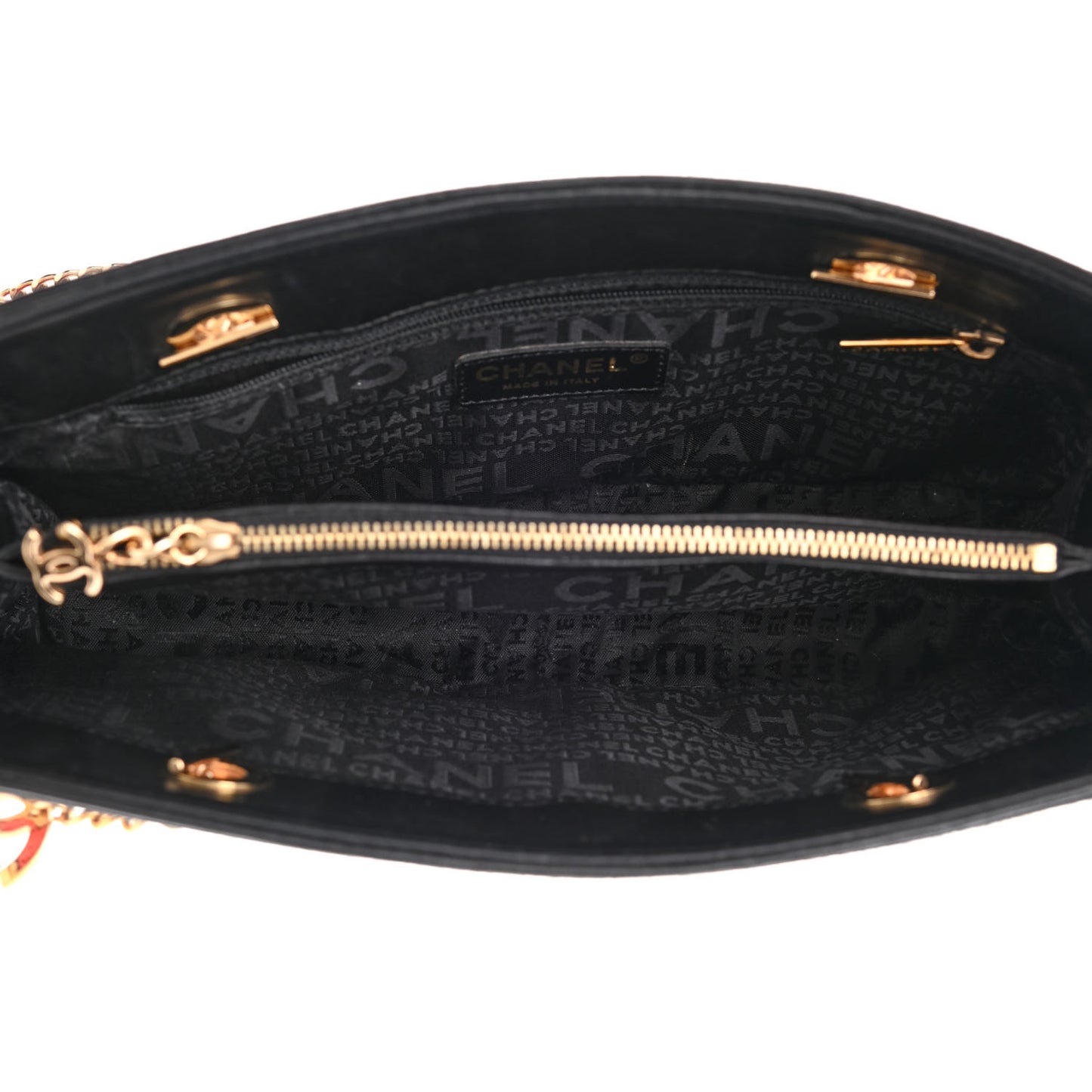 Crochet Precious Symbols Needle Point Shoulder Bag Multicolor