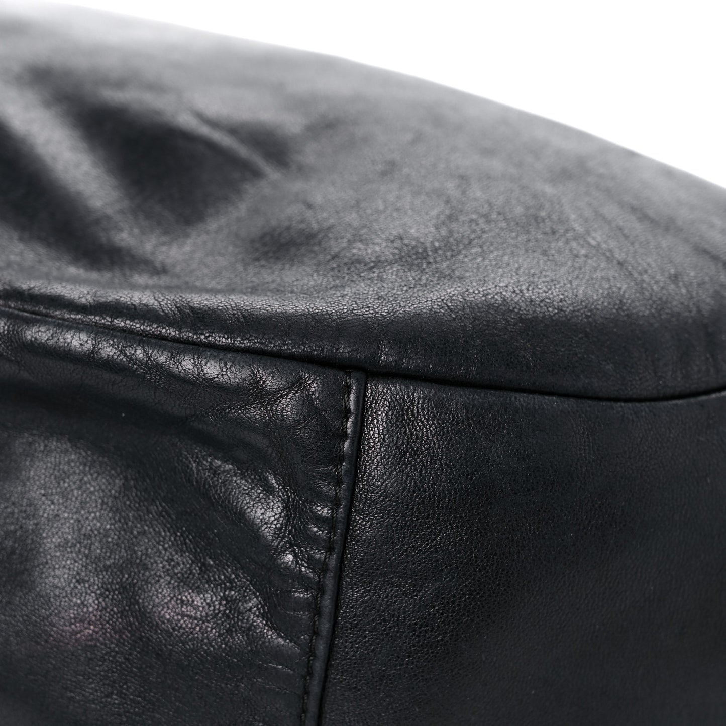 Lambskin Sensual Hobo Black