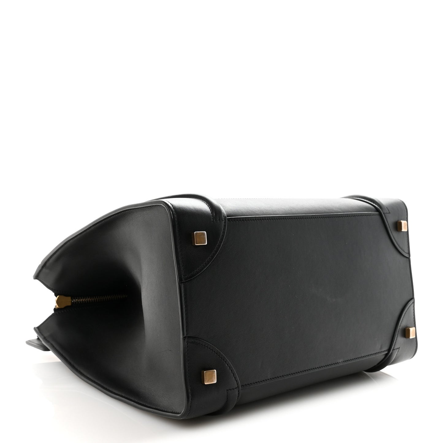 Smooth Calfskin Mini Luggage Black