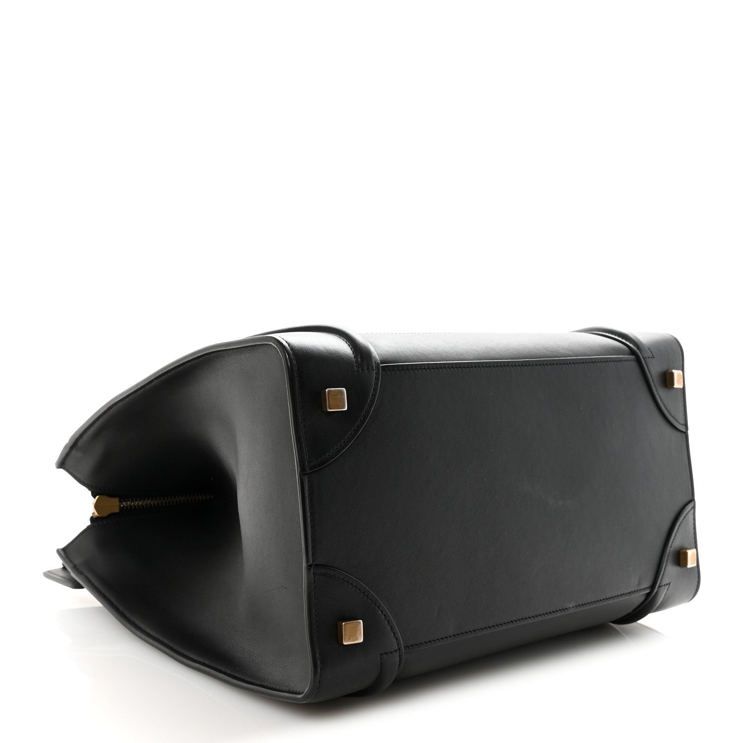 Celine Smooth Calfskin Mini Luggage Black 4 of 9