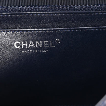 Chanel Lambskin Quilted Jumbo Single Flap Navy 6 of 10