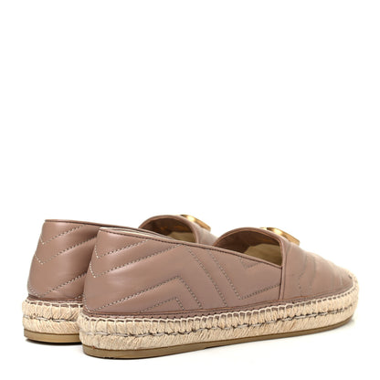 Gucci Nappa Matelasse GG Marmont Espadrilles 41 Porcelain Rose 3 of 4