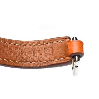 Hermes Epsom Rivale Double Tour Bracelet M Orange 5 of 9