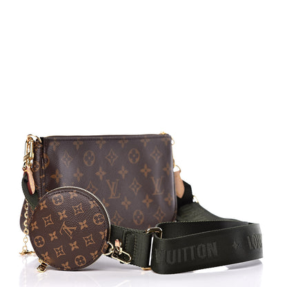 Louis Vuitton Monogram Multi Pochette Accessories Kaki 4 of 20