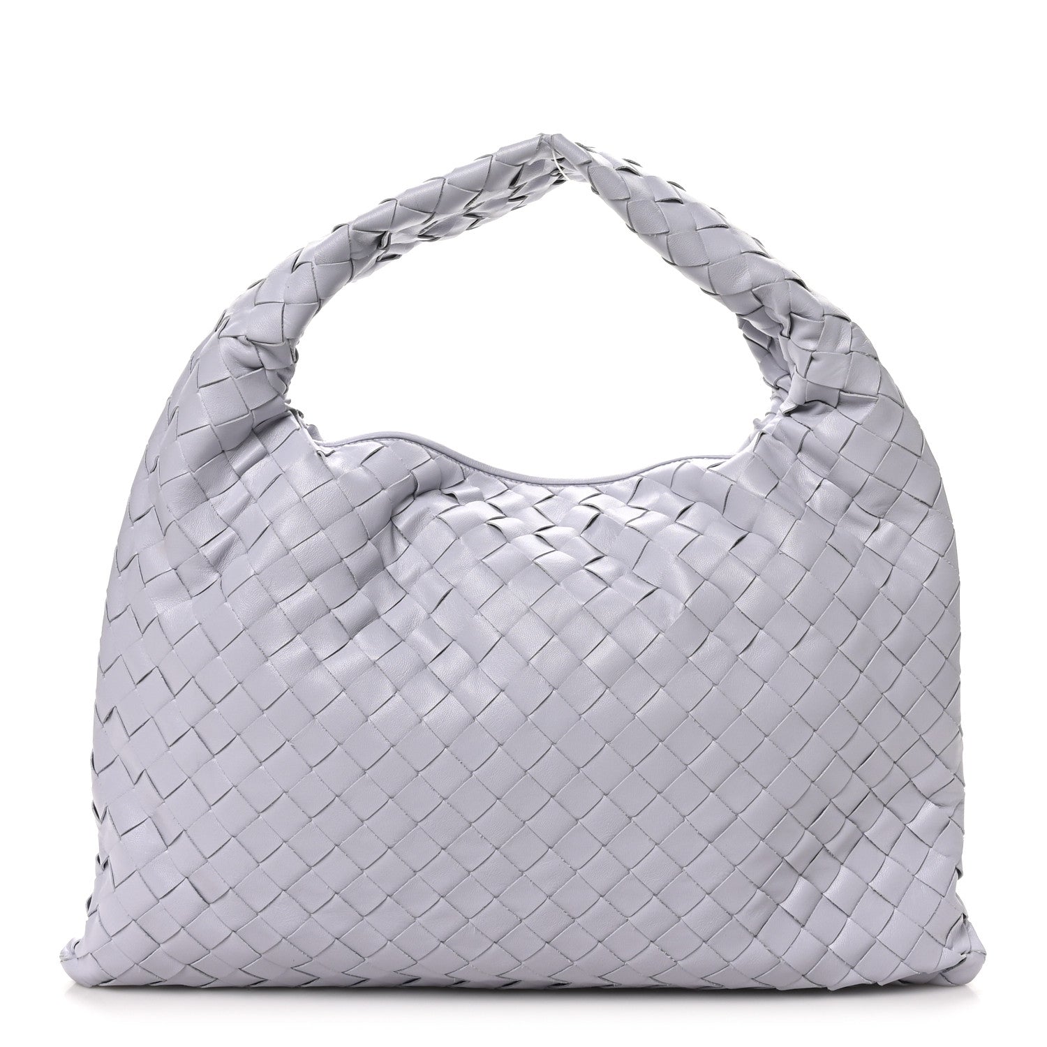 Bottega Veneta Calfskin Intrecciato Small Hop Oyster Lilac 1 of 9