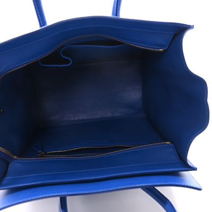 Celine Smooth Calfskin Mini Luggage Royal Blue 5 of 9