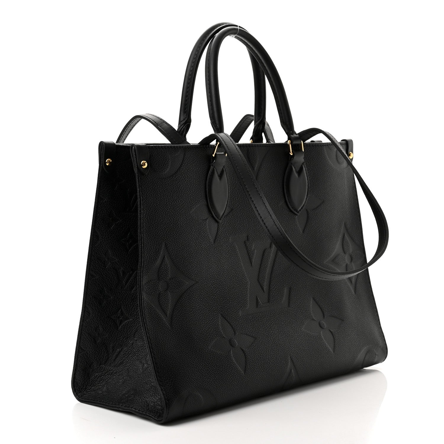 Louis Vuitton Empreinte Monogram Giant Onthego MM Black 3 of 9