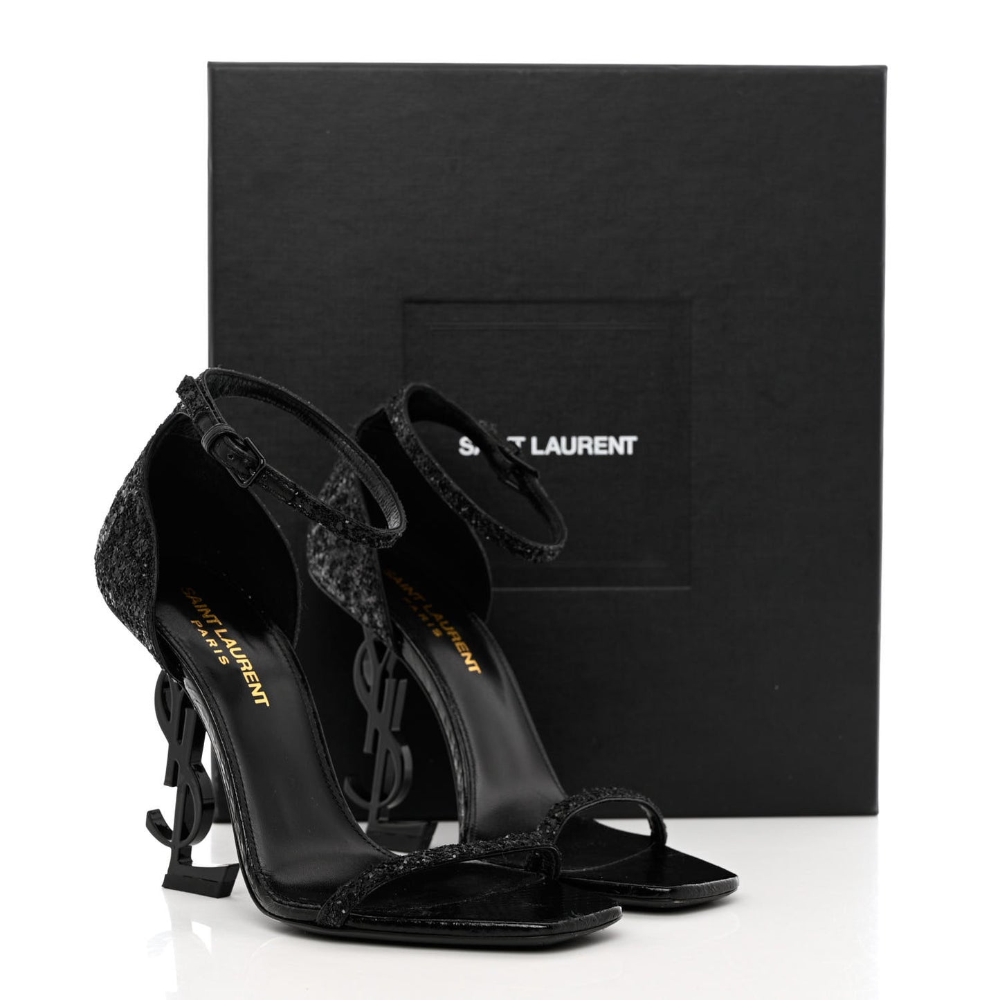 Glitter Ayers Opyum Sandals 36.5 Black