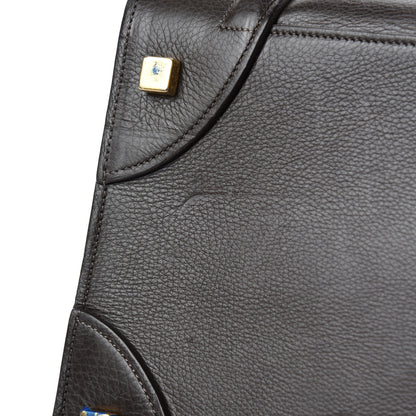 Celine Soft Grained Calfskin Mini Luggage Brown 9 of 13