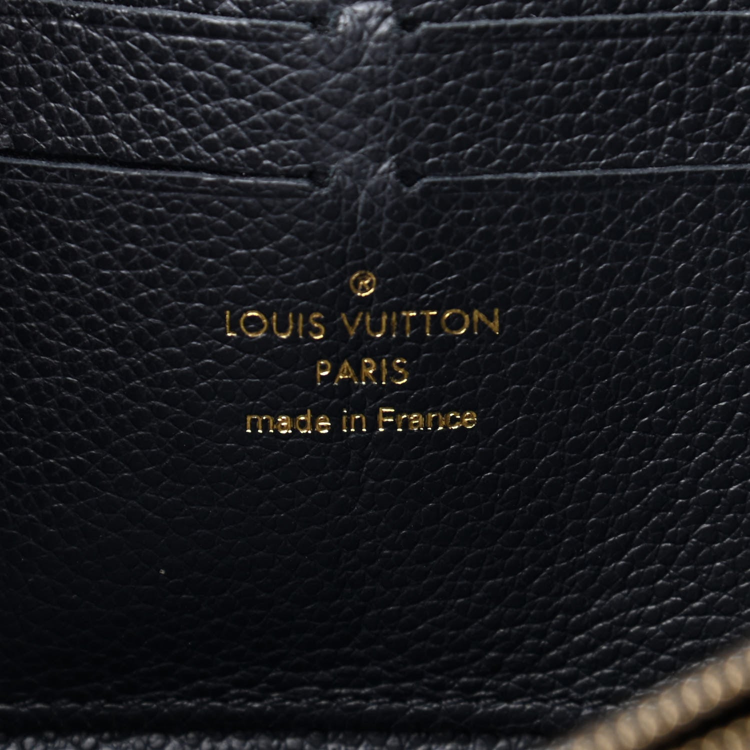Louis Vuitton Empreinte Zippy Wallet Black 6 of 7