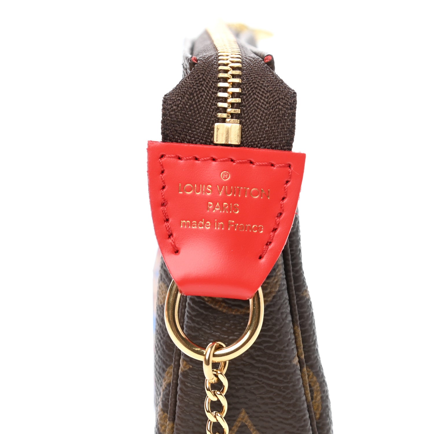 Louis Vuitton Monogram 2020 Christmas Animation Bumper Cars Mini Pochette Accessories Coquelicot 5 of 7