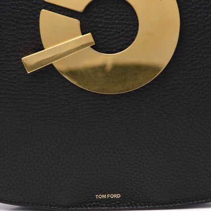 Tom Ford Grained Calfskin Ariel Shoulder Bag Black 9 of 9